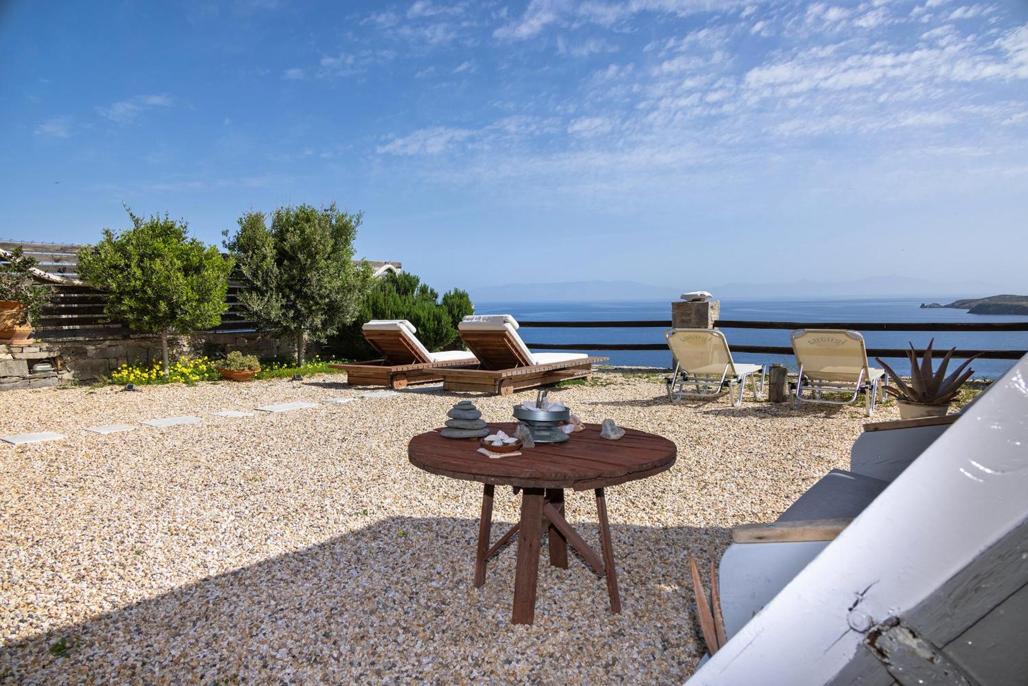 אזולימנוס Aegean View - Seaside Apartment In Syros מראה חיצוני תמונה