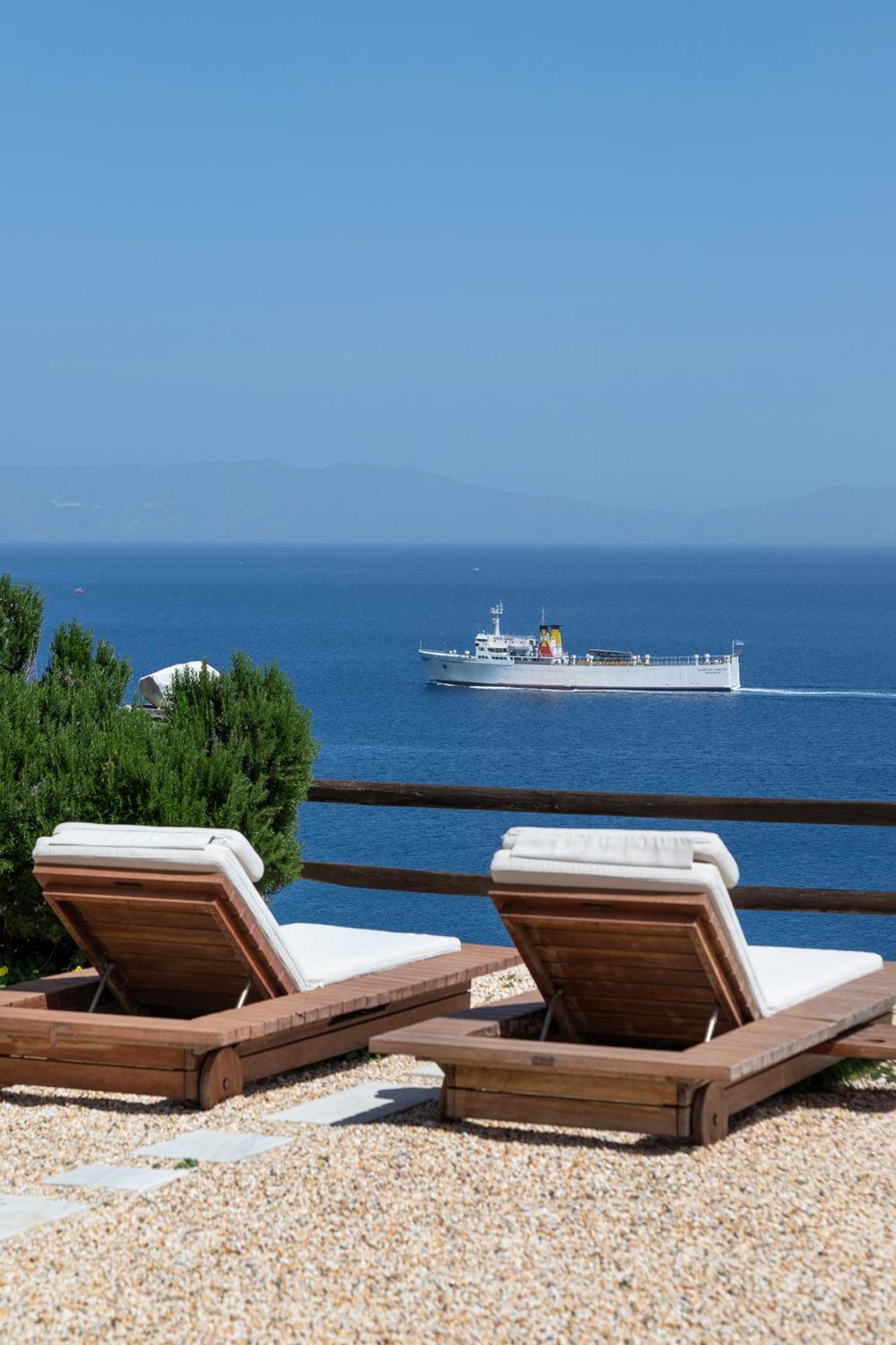 אזולימנוס Aegean View - Seaside Apartment In Syros מראה חיצוני תמונה